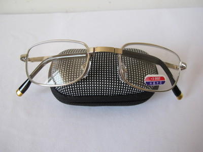 【廠家直銷 老花鏡 折疊老花鏡 人造天然水晶 金屬 高清晰】價格,廠家,圖片,框架眼鏡,臺州市椒江華凱眼鏡廠-